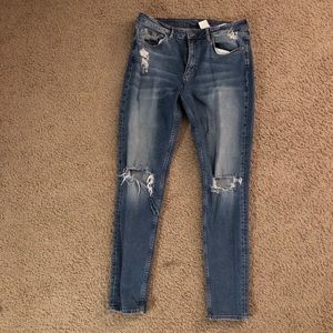 H&M High Waisted Skinny Jeans